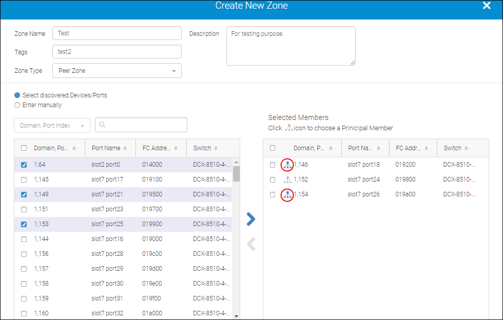 Creating Zone Configurations